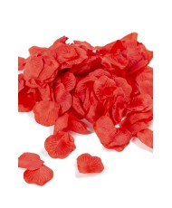 Pétales de fleurs rouge pour fête et pas cher