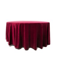 Nappe velours rouge...