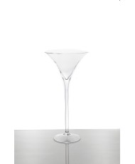 Vase martini transparent pour mariage et pas cher