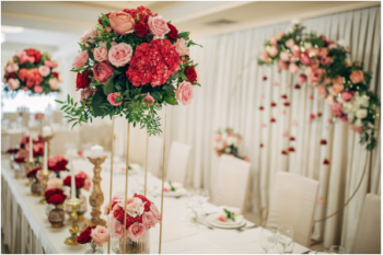 Decoration fleurs mariage